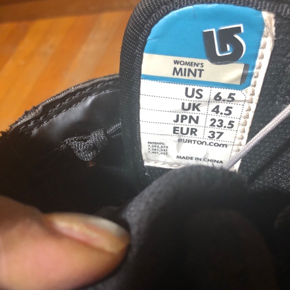 Burton Mint IMPrint 1 Snowboarding Boots - Picture 7 of 9